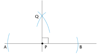 Constructing Perpendicular Lines - Step by Step Procedure